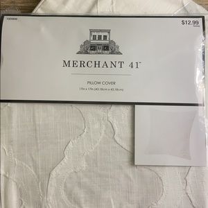17” Pillow Cover (2). NWT